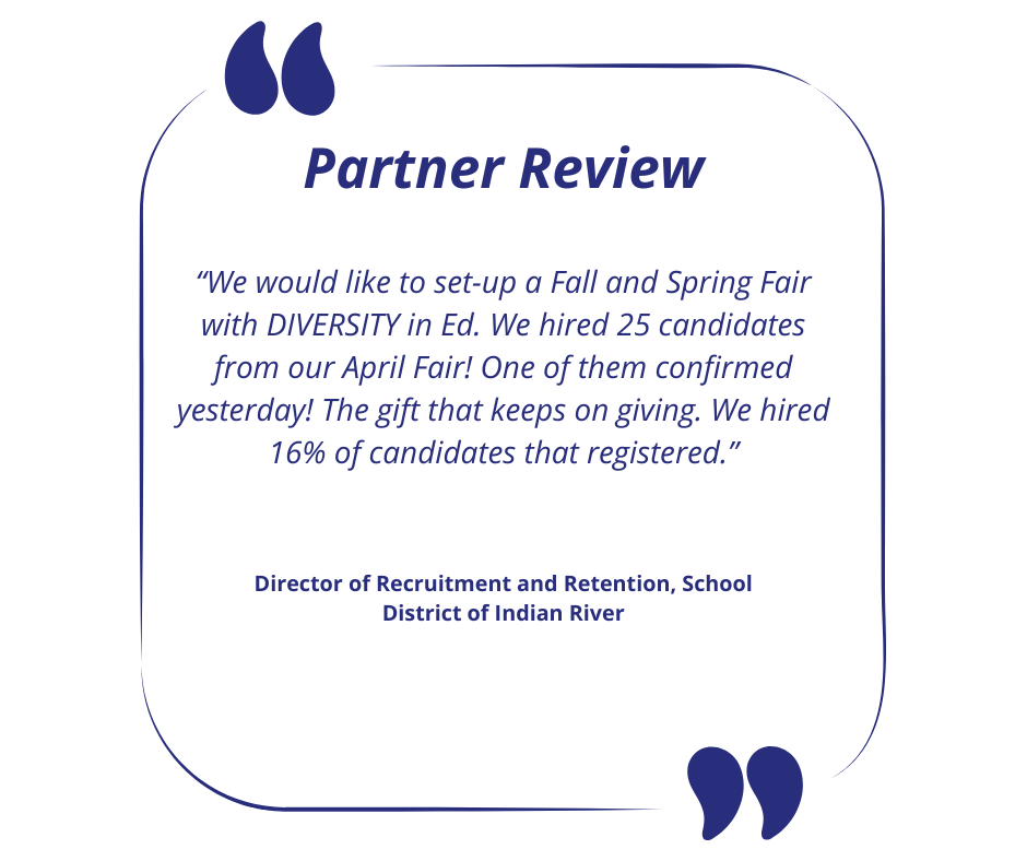 Career fair expo Testimonial